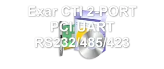 Exar CTI 2-PORT PCI UART RS232/485/423