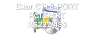 Exar CTI 8-PORT PCI UART RS232/485