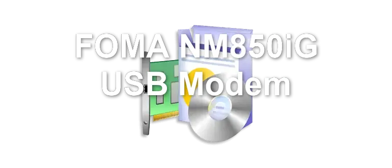 FOMA NM850iG USB Modem