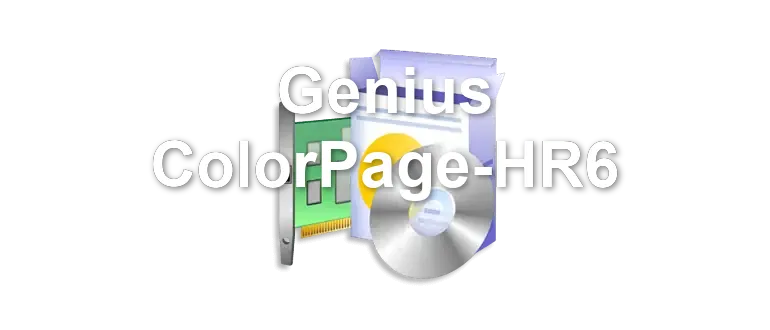 Genius ColorPage-HR6