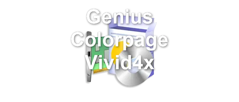 Genius Colorpage Vivid4x