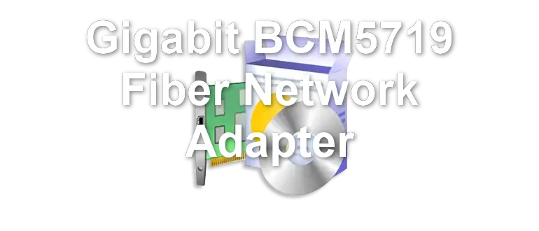 Gigabit BCM5719 Fiber Network Adapter