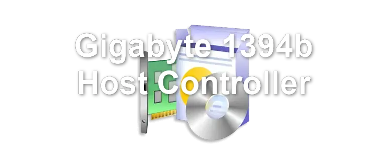 Gigabyte 1394b Host Controller