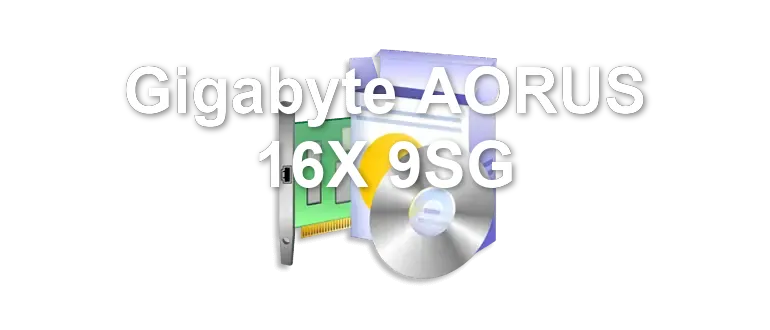 Gigabyte AORUS 16X 9SG