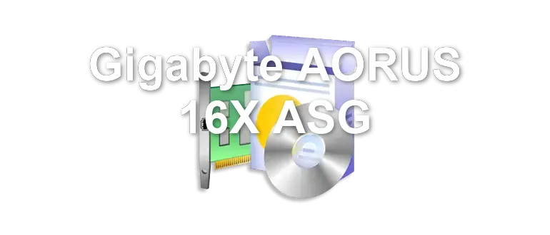 Gigabyte AORUS 16X ASG