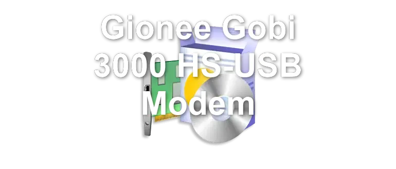Gionee Gobi 3000 HS-USB Modem