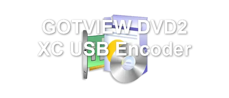 GOTVIEW DVD2 XC USB Encoder