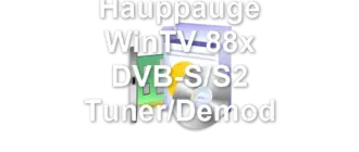 Hauppauge WinTV 88x DVB-S/S2 Tuner/Demod