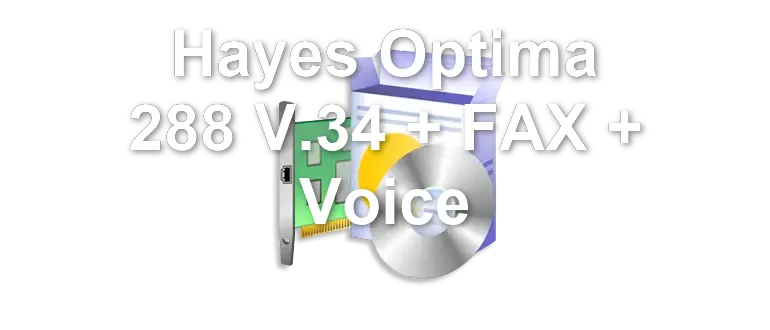 Hayes Optima 288 V.34 + FAX + Voice