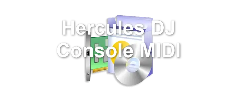 Hercules DJ Console MIDI