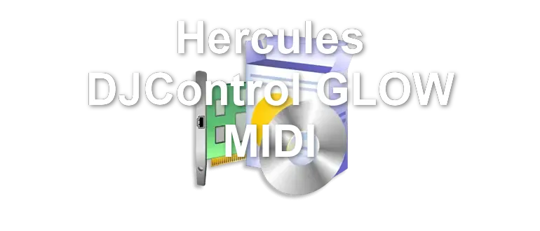 Hercules DJControl GLOW MIDI
