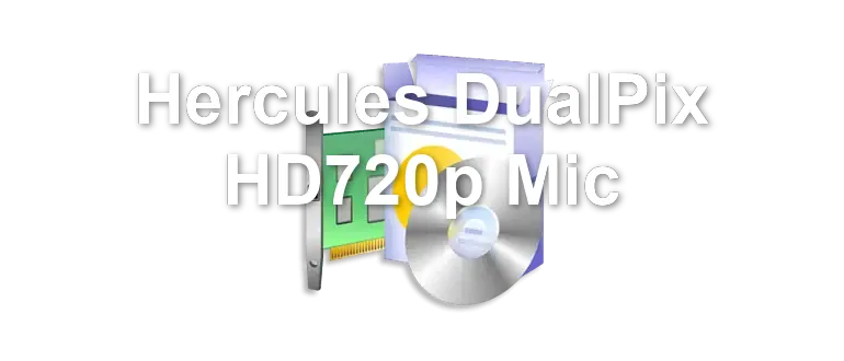 Hercules DualPix HD720p Mic