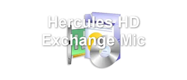 Hercules HD Exchange Mic