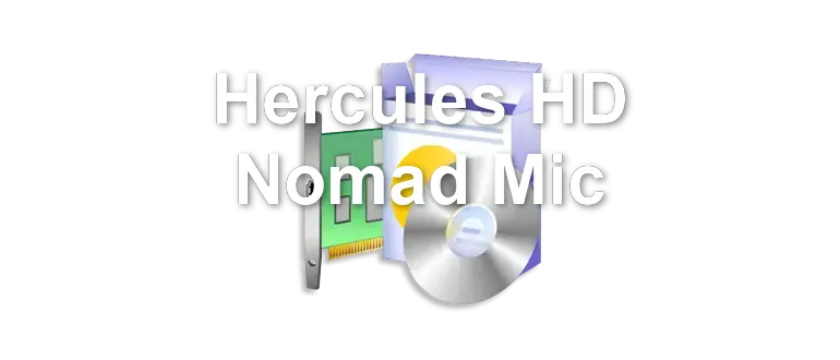 Hercules HD Nomad Mic