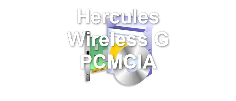 Hercules Wireless G PCMCIA