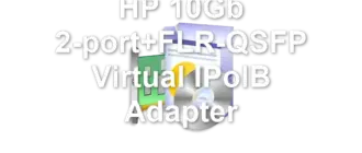 HP 10Gb 2-port+FLR-QSFP Virtual IPoIB Adapter