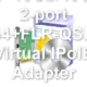 HP 10Gb/40Gb 2-port 544+FLR-QSFP Virtual IPoIB Adapter