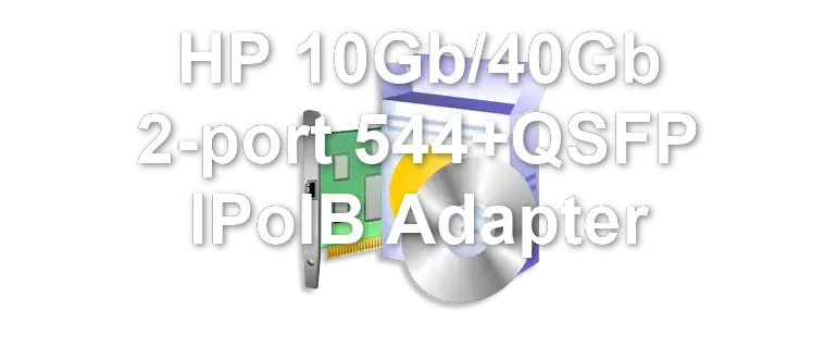 HP 10Gb/40Gb 2-port 544+QSFP IPoIB Adapter