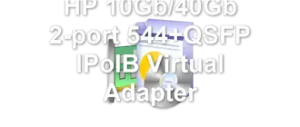 HP 10Gb/40Gb 2-port 544+QSFP IPoIB Virtual Adapter