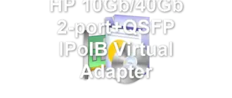 HP 10Gb/40Gb 2-port+QSFP IPoIB Virtual Adapter