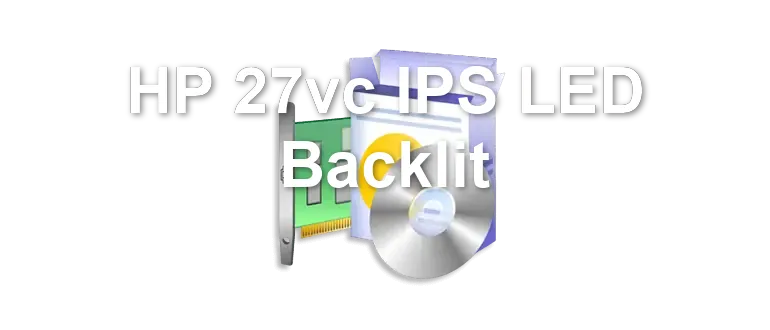 HP 27vc IPS LED Backlit