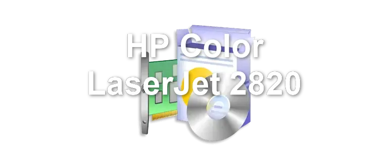 HP Color LaserJet 2820