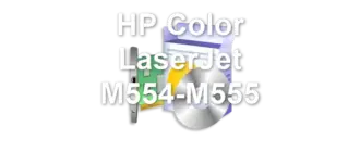 HP Color LaserJet M554-M555