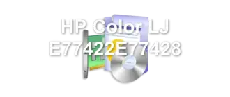 HP Color LJ E77422E77428