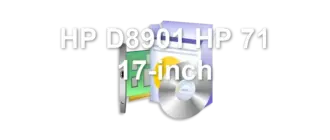 HP D8901 HP 71 17-inch