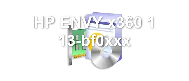 HP ENVY x360 1 13-bf0xxx