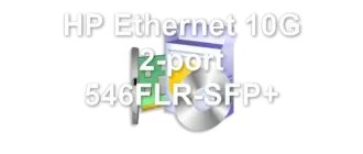 HP Ethernet 10G 2-port 546FLR-SFP+