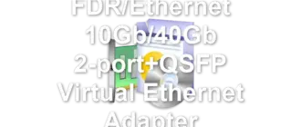 HP InfiniBand FDR/Ethernet 10Gb/40Gb 2-port+QSFP Virtual Ethernet Adapter