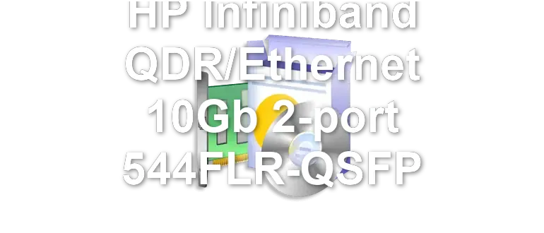 HP Infiniband QDR/Ethernet 10Gb 2-port 544FLR-QSFP