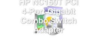 HP NC150T PCI 4-Port Gigabit Combo Switch Adapter