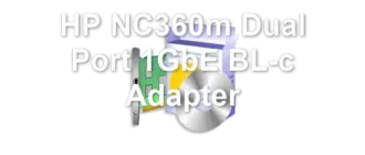 HP NC360m Dual Port 1GbE BL-c Adapter