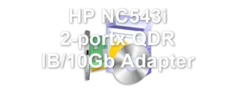 HP NC543i 2-portx QDR IB/10Gb Adapter