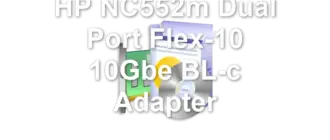 HP NC552m Dual Port Flex-10 10Gbe BL-c Adapter