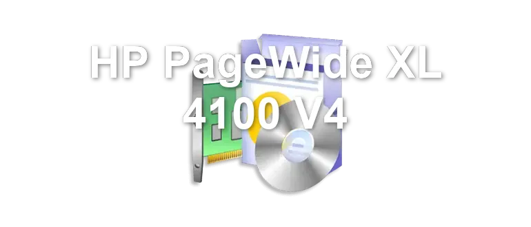 HP PageWide XL 4100 V4