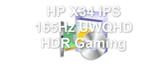 HP X34 IPS 165Hz UWQHD HDR Gaming
