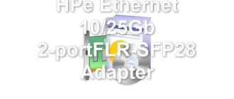 HPe Ethernet 10/25Gb 2-portFLR-SFP28 Adapter