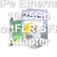 HPe Ethernet 10/25Gb 2-portFLR-SFP28 Adapter