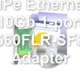 HPe Ethernet 10Gb 1-port P560FLR-SFP+ Adapter