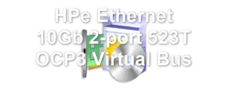 HPe Ethernet 10Gb 2-port 523T OCP3 Virtual Bus