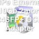 HPe Ethernet 10Gb 2-port 524SFP+ OCP3 Adapter
