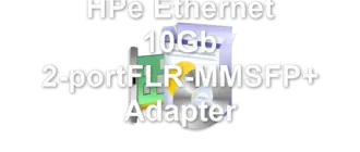HPe Ethernet 10Gb 2-portFLR-MMSFP+ Adapter