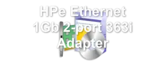 HPe Ethernet 1Gb 2-port 363i Adapter