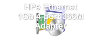 HPe Ethernet 1Gb 4-port 366M Adapter