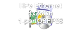 HPe Ethernet 4x25Gb 1-portQSFP28