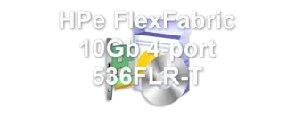 HPe FlexFabric 10Gb 4-port 536FLR-T