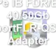 HPe IB FDR/Eth 40/50Gb 2-portFLR-QSFP Adapter